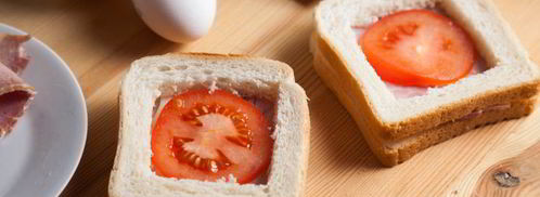 горячие бутерброды с окороком. Шаг 4