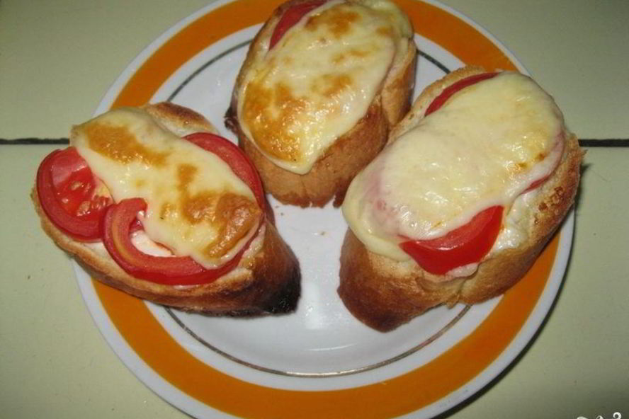 Рецепт горячих бутербродов в микроволновке