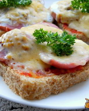 Горячие бутерброды за 2 минуты в микроволновке