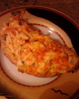 Горячий бутерброд с морковью