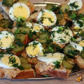 Бутерброды на 8 марта