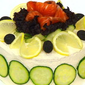 Бутерброды с красной рыбой