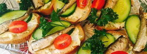 закусочные бутерброды со шпротами. Шаг 9