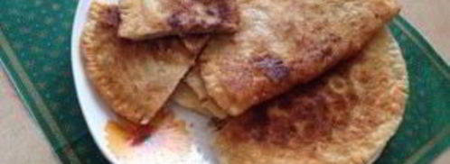 чебуреки из слоеного теста. Шаг 13