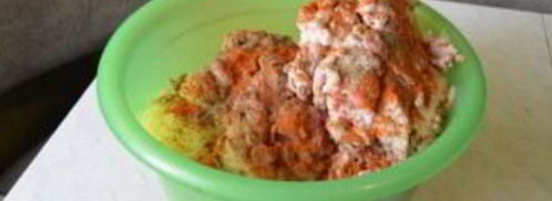 чебуреки на кефире. Шаг 2