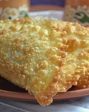 Чебуреки на заварном тесте