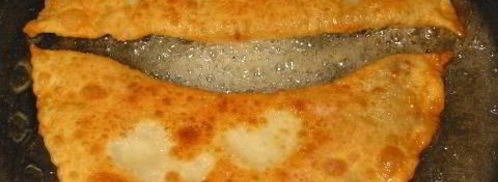 чебуреки на заварном тесте. Шаг 4