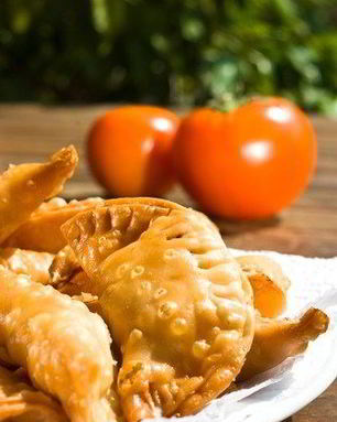 Чебуреки с грибами