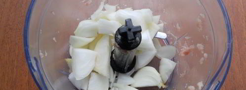 хрустящие чебуреки со смешанным фаршем. Шаг 2