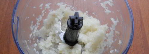 хрустящие чебуреки со смешанным фаршем. Шаг 3