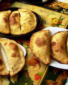 Крымские печеные Чебуреки