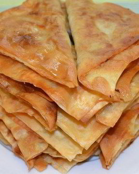 Ленивые мясные чебуреки из лаваша