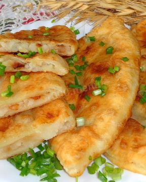 Постные чебуреки с картошкой