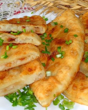 Постные чебуреки с картошкой