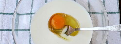 тесто для чебуреков на кефире. Шаг 3