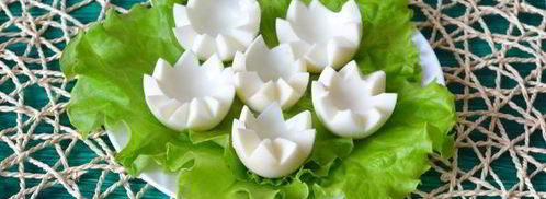 фаршированные яйца цыплята. Шаг 12