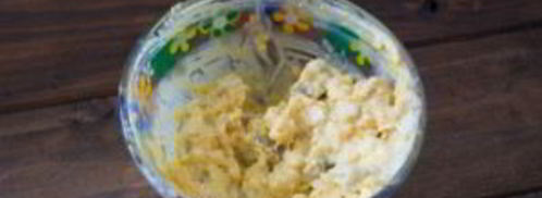 яйца, фаршированные сельдью. Шаг 3