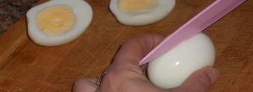 яйца фаршированные тунцом. Шаг 4