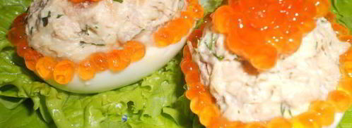 яйца фаршированные тунцом. Шаг 8