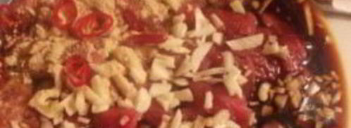 говядина, маринованная в соевом соусе. Шаг 2