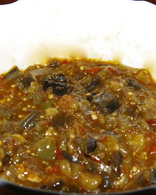 Баклажанная икра в мультиварке