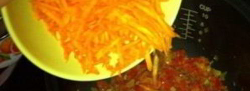 баклажанная икра в мультиварке. Шаг 3