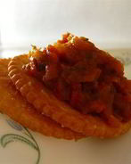 Баклажановая икра с чесноком