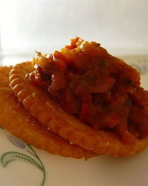 Баклажановая икра с чесноком