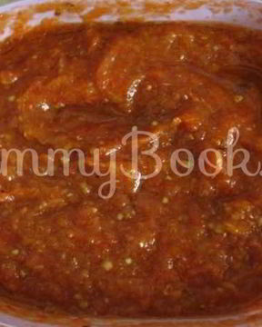 Икра баклажанная с красным перцем