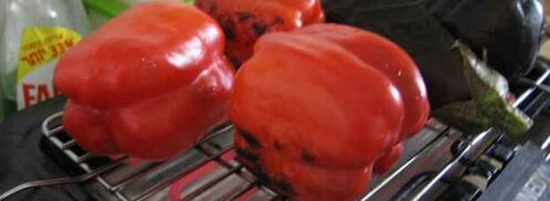 икра баклажанная с красным перцем. Шаг 8