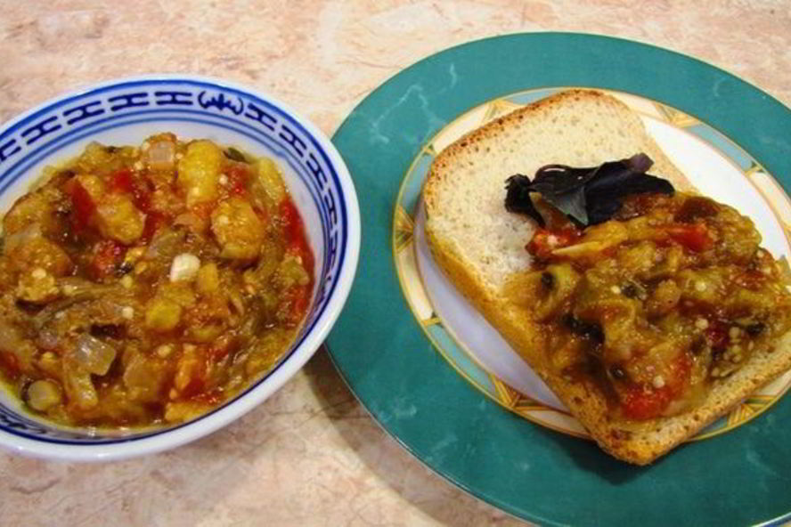 Рецепт икры из баклажан