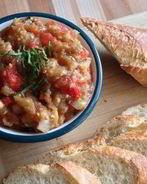 Икра из баклажанов и перца