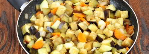 икра из баклажанов классическая. Шаг 4