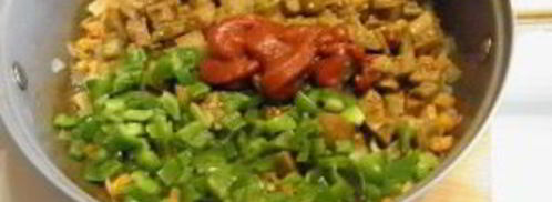 икра из баклажанов кусочками. Шаг 6