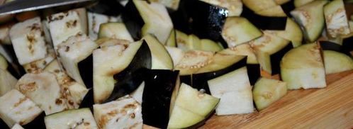 икра из кабачков и баклажанов. Шаг 2