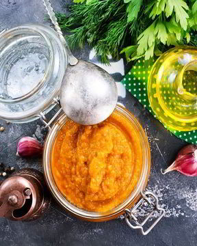 Икра из кабачков, измельченных в мясорубке