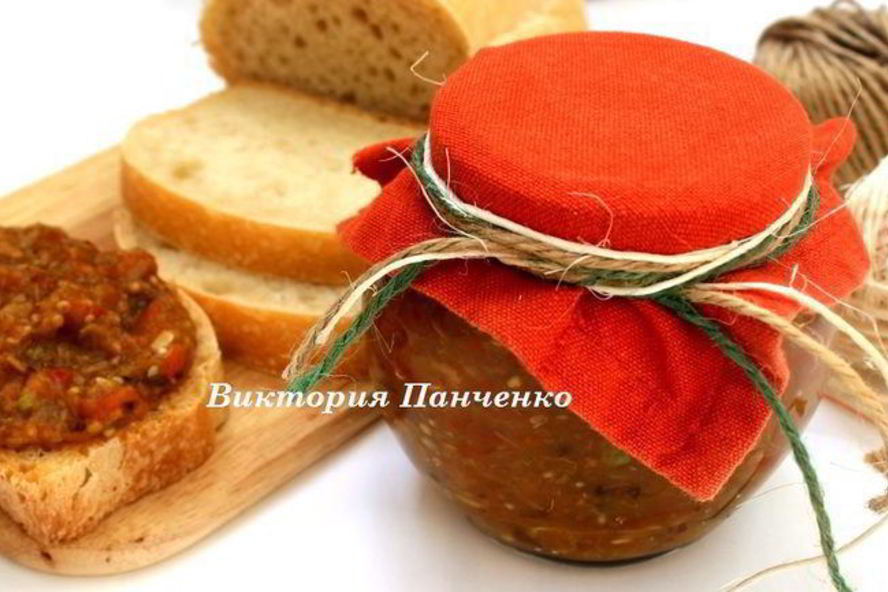 Рецепт икры из печеных овощей