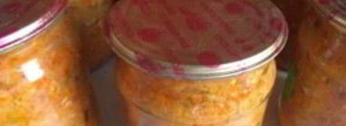 икра кабачковая с овощами. Шаг 11