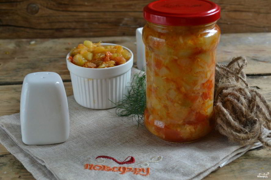 Рецепт кабачковой икры без мясорубки