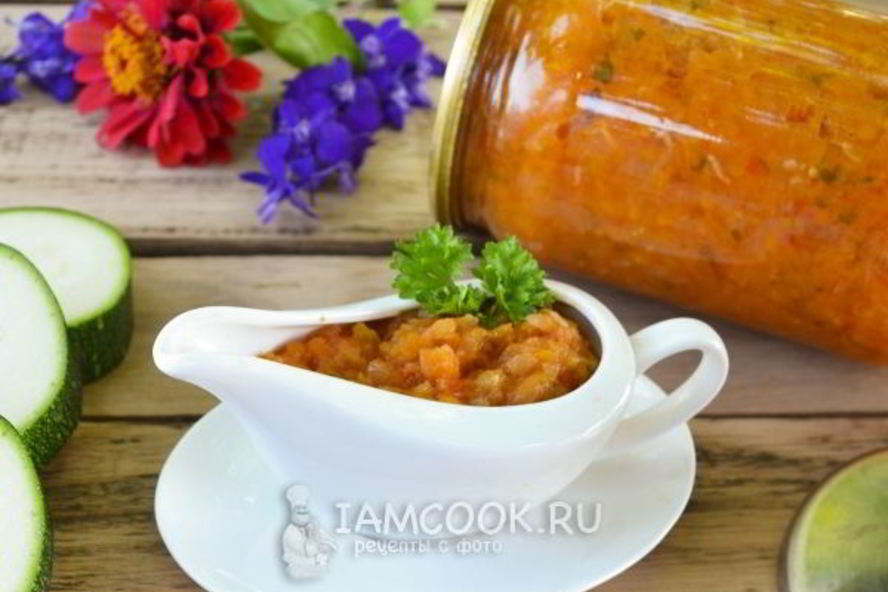 Рецепт кабачковой икры без обжарки
