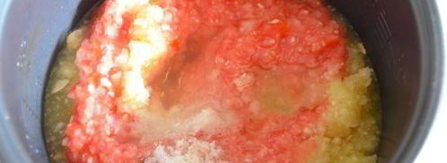 кабачковая икра с помидорами на зиму. Шаг 7