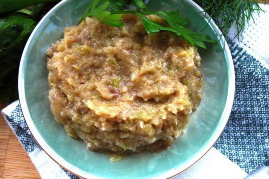 Рецепт кабачковой икры с яблоком