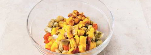 хоровац, икра из печеных овощей. Шаг 3