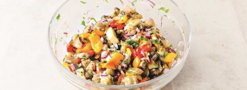 хоровац, икра из печеных овощей. Шаг 4