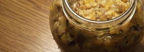 консервированная грибная икра. Шаг 5