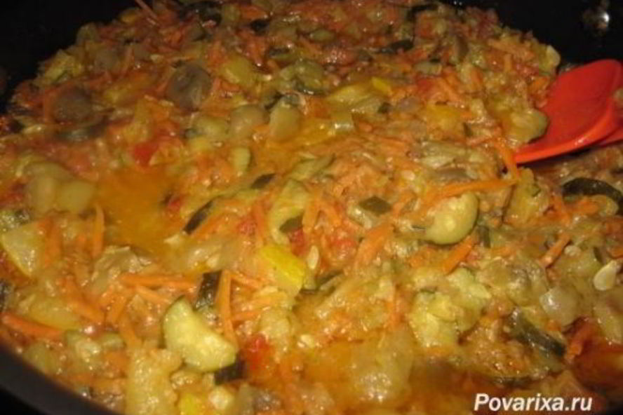 Рецепт овощной икры