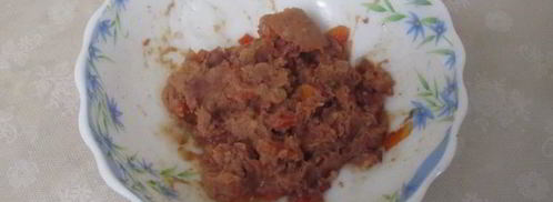 канапе делис с ветчиной и фасолью. Шаг 3