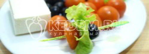 канапе греческое. Шаг 2