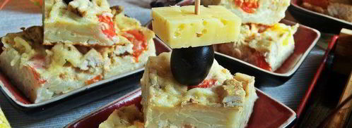 канапе из спагетти. Шаг 19