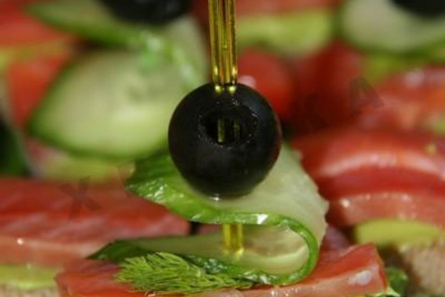 Рецепт канапе лодочка